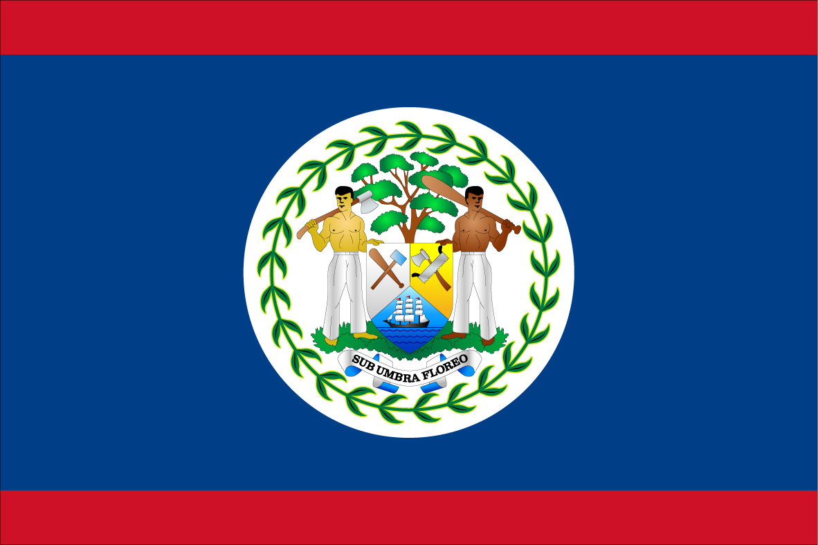Bandeira Belize