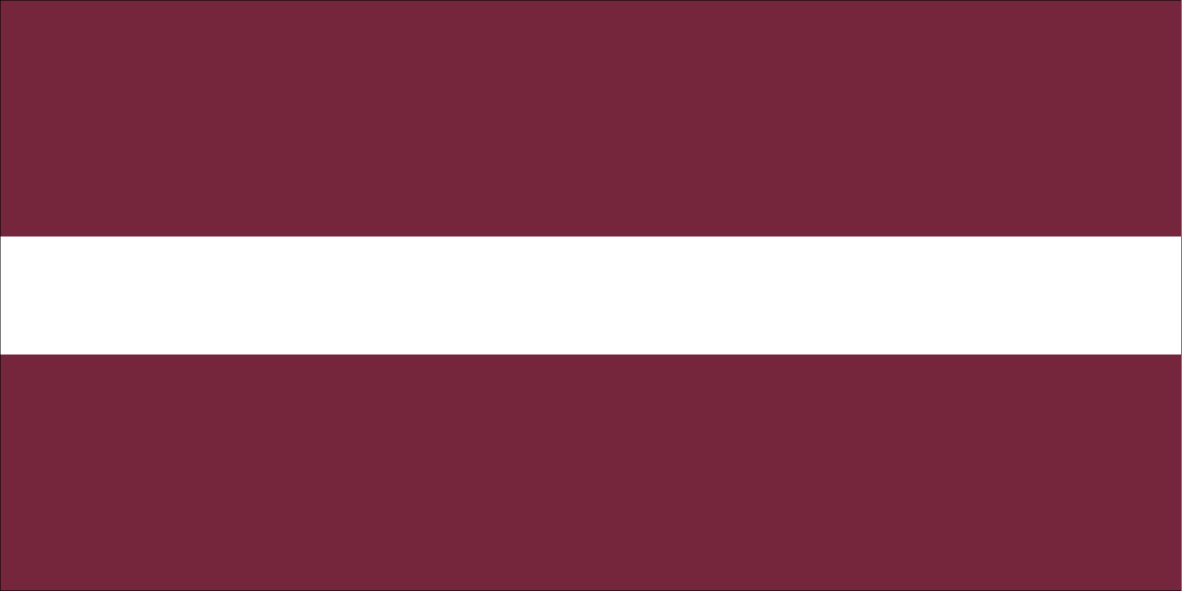 Bandeira Letonia