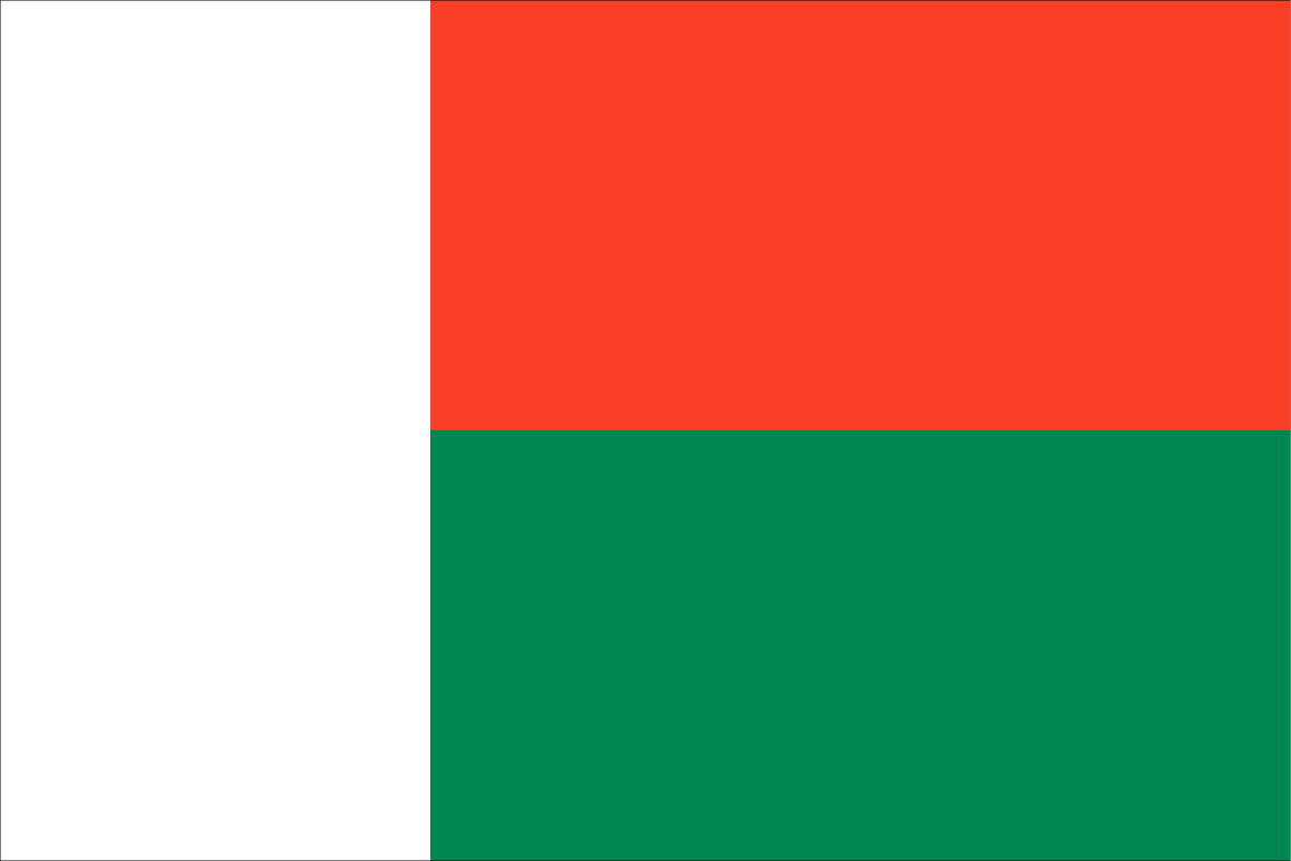 Bandeira Madagascar