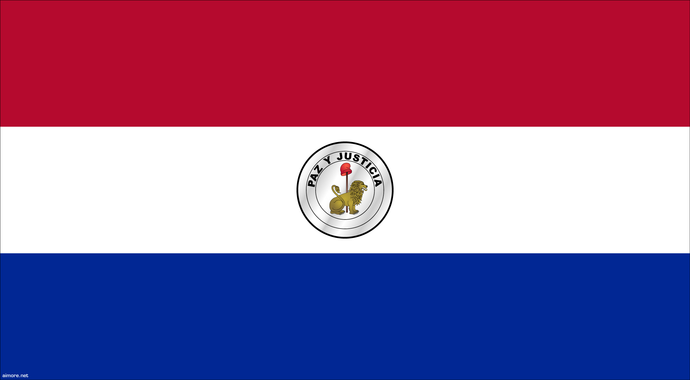Bandeira Paraguai, verso