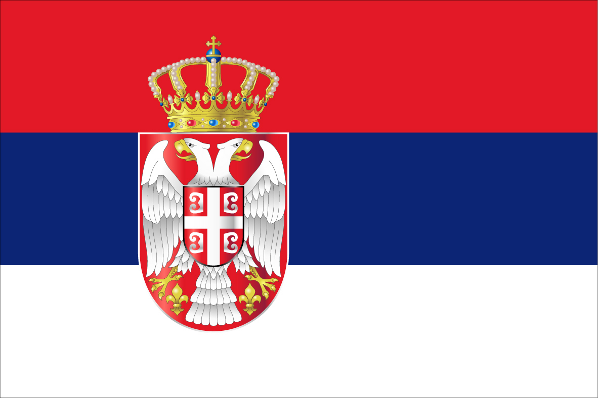 Bandeira Servia