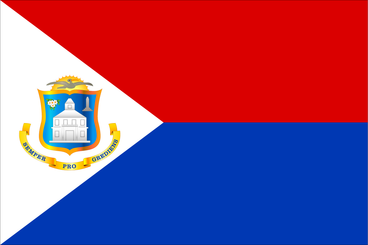 Bandeira São Martinho Sint Maarten