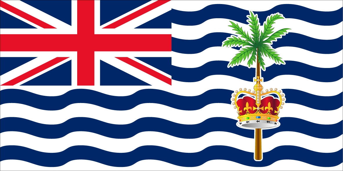 Bandeira Territorio Britanico do Oceano Indico