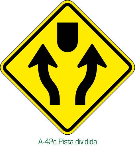Pista dividida