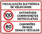 Placas de Fiscalizaçao eletronica 11