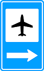 Placa de Servicos Auxiliares – Aeroporto