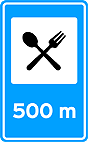 Placa de Servicos Auxiliares - Restaurante