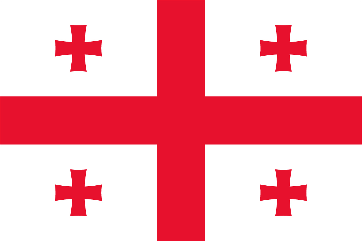 Bandeira Georgia
