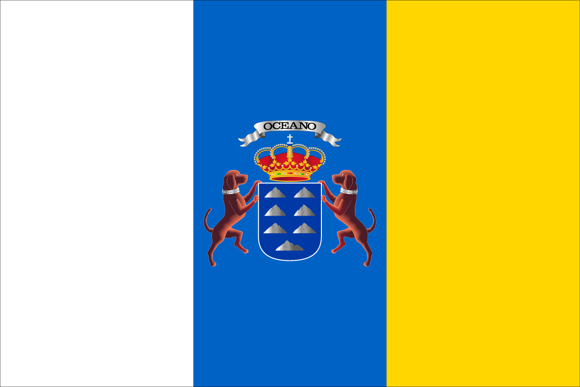 Bandeira Ilhas Canarias