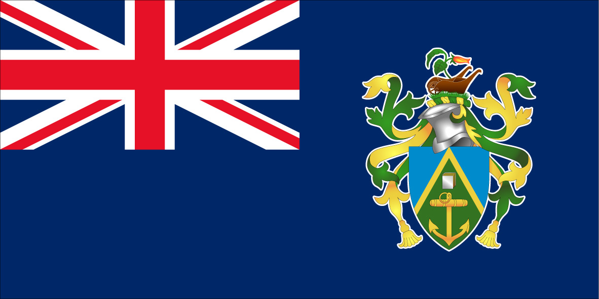 Bandeira Ilhas Pitcairn