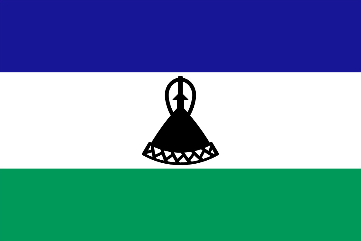Bandeira Lesoto