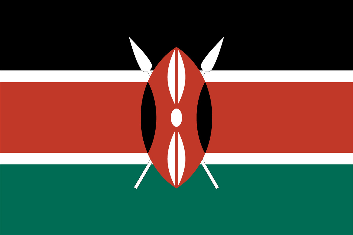 Bandeira Quenia