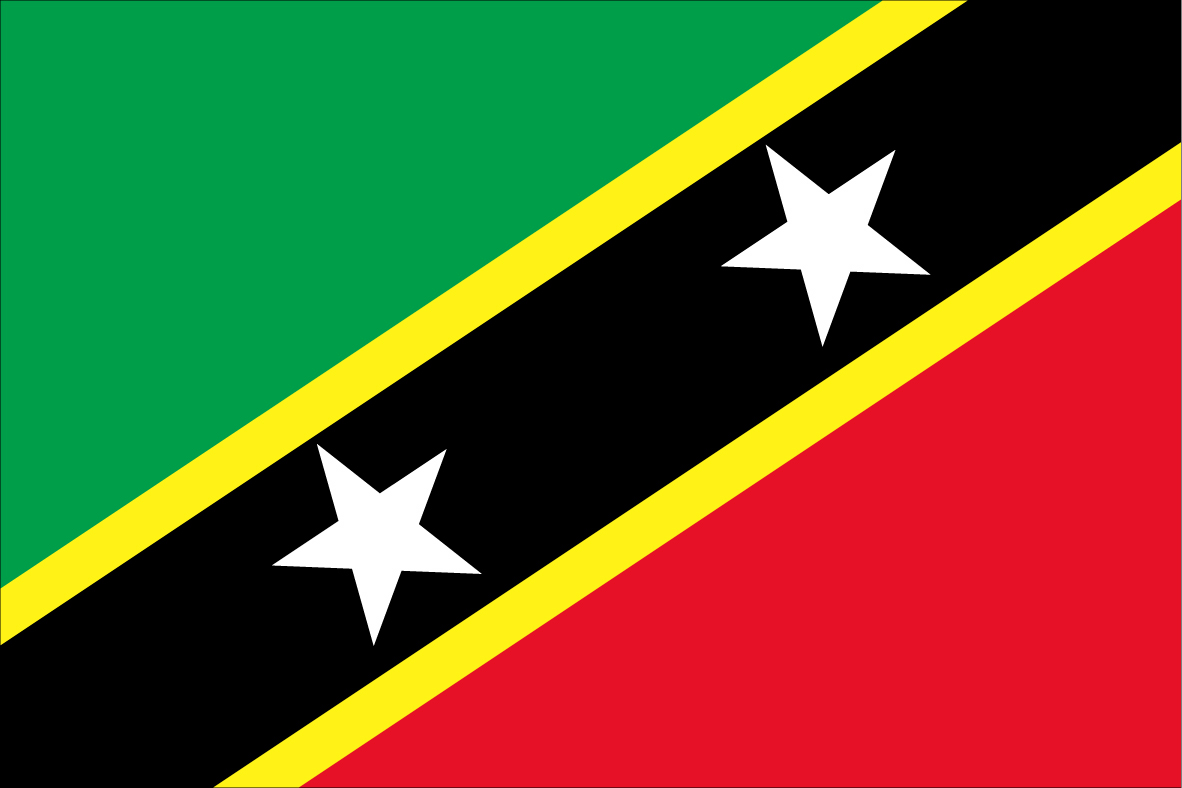Bandeira Sao Cristovao e Nevis