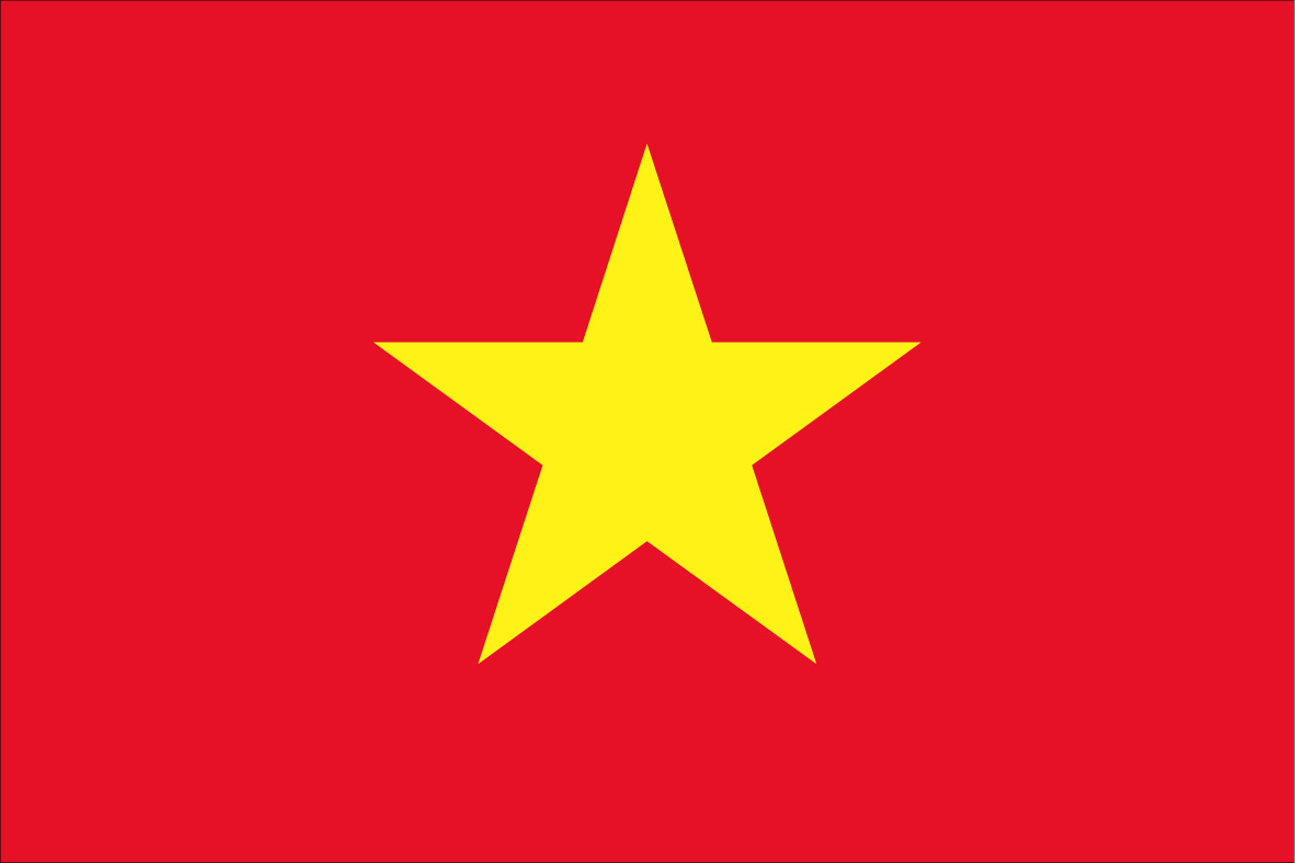 Bandeira Vietnã - Vietname